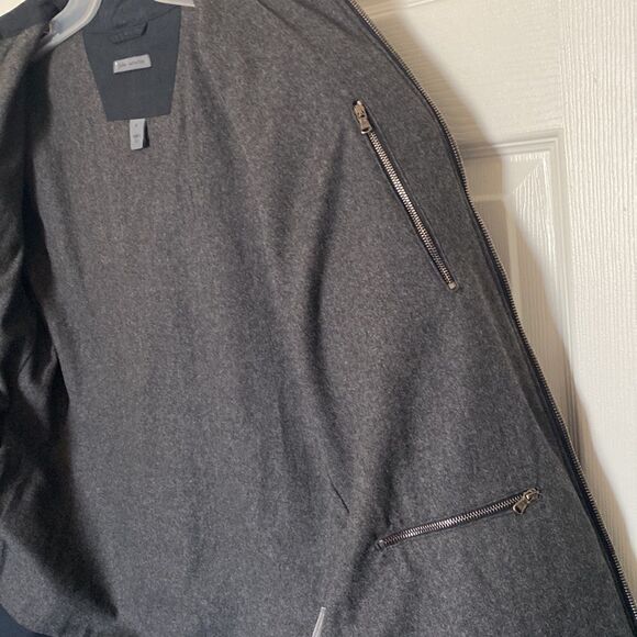JOHN VARVATOS Men’s Black Cotton/ Polyurethane 100% Wool Lined Jacket Size S - Picture 7 of 9